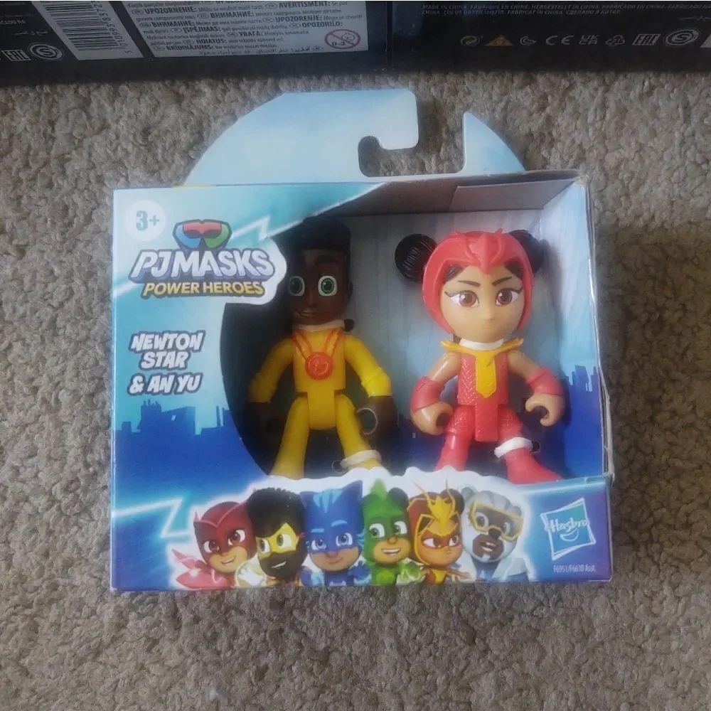 PJMasks Toy Bundle Cat Car/Gekko Mobile/Newton Star & An Yu BRAND NEW SEALED